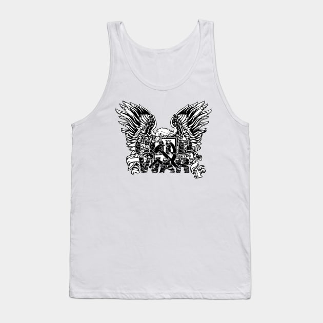Cold War Era Eagle Tank Top by 8 Fists of Tees